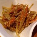 ＊amor＊'s cooksnap of when they made 砂糖なしの甘いキンピラゴボウ.