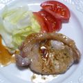 yukanosuke's cooksnap of when they made ポーク☆バジル☆ソテー.