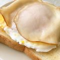 Ken-Z's cooksnap of when they made 【簡単】レンジでハムエッグ(☆∀☆).