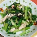 †張香†'s cooksnap of when they made うるいとささみの梅ポン和え.