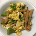とも8011's cooksnap of when they made 簡単♫ピーマン ウインナー 卵炒め.