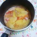めみたん☆'s cooksnap of when they made ほんのりピンクの煮りんご.