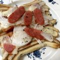 クックｕち's cooksnap of when they made パンの耳を大量消費☆串焼きパン耳ピザ.