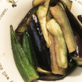 Manasキッチン's cooksnap of when they made ：揚げない、ナスとオクラの煮浸し.