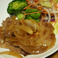 waka-87's cooksnap of when they made スピードがっつり♪しょうが焼き丼プレート.