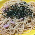 あねゴン's cooksnap of when they made コクうまっ♪塩辛バター醤油パスタ.