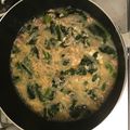クックP8D93Q☆'s cooksnap of when they made 小松菜と豚ひき肉のスープ.