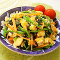 えれぼん's cooksnap of when they made ほうれん草と卵のサラダ.