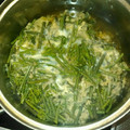 ヘルメットおやじ's cooksnap of when they made わらびの卵とじ.