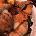 YASTN's cooksnap of when they made 新玉の豚肉巻き トロトロあんかけ.