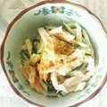 おーいお茶555's cooksnap of when they made きゅうりとちくわのマヨラー和え.