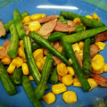 tukiyo★'s cooksnap of when they made お弁当♡冷凍保存　いんげんのソテー.