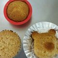 メロメロマロン's cooksnap of when they made ピーナッツクリームでブッセなカップケーキ.