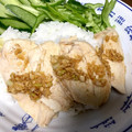 小鉄ニャンコ's cooksnap of when they made 炊飯器で　簡単カオマンガイ（海南鶏飯）.