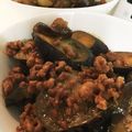 hinauri's cooksnap of when they made ナスとミンチの味噌炒め.
