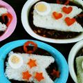 まいち★7児ママ's cooksnap of when they made 簡単！こどもの日☆こいのぼりカレー.