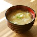 ガメコ's cooksnap of when they made キャベツと松山あげの味噌汁.
