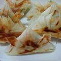 みもり♪♪'s cooksnap of when they made 【こどもの日】かぶとのポテサラ春巻き.