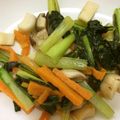 メイジももんじゃ's cooksnap of when they made 小松菜と椎茸と人参のさっぱり炒め♪.