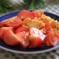 ぽっぽぺぺ's cooksnap of when they made あと1品！ふんわりトマト卵炒め＊.
