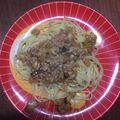クックIS3ZPW☆'s cooksnap of when they made ケチャップベースの簡単手作りミートソース.