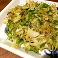 chocoとおれんじ's cooksnap of when they made キャベツとピーマンのじゃこ炒め.