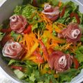 sugoiimo's cooksnap of when they made 簡単♡生ハムの薔薇♡.