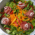 sugoiimo's cooksnap of when they made 簡単♡生ハムの薔薇♡.