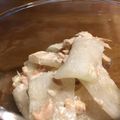 lacco's cooksnap of when they made お手軽おいしい♪大根とシーチキンのサラダ.