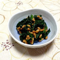 エルルン's cooksnap of when they made ほうれん草納豆和え.