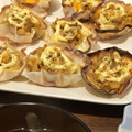 クックZFZCA0☆'s cooksnap of when they made 余った餃子の皮で♪ツナたまマヨ焼き.