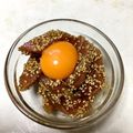 riiiiiee's cooksnap of when they made おつまみにも！マグロと水菜の味噌ユッケ.