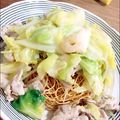 ゆきまさ丸's cooksnap of when they made 野菜たっぷり皿うどん.