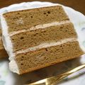 haru990's cooksnap of when they made シナモン薫る♪コーヒーロールケーキ.