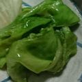 ヨシヨッシー's cooksnap of when they made 誰でもできる♡茹でレタスのスープがけ♪.