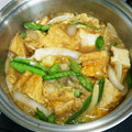 くーみん1008's cooksnap of when they made さやえんどうと厚揚げの卵とじ♬.