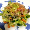 ありちこ★'s cooksnap of when they made ヘルシー♡白滝とキャベツ焼きうどん風炒め.