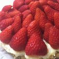 ちょこここん's cooksnap of when they made 苺カスタードタルト.