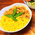 ピロリラ's cooksnap of when they made 三色丼！そぼろ丼！ピリ辛味噌そぼろ.