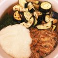 リハブ's cooksnap of when they made あったか♡茄子入り納豆とろろそば.