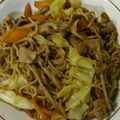 風の翼's cooksnap of when they made 野菜たっぷり ソース焼きそば.