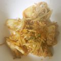 クック5GJ7JN☆'s cooksnap of when they made 鶏キムチ炒め.