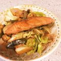 ごめっきー's cooksnap of when they made 簡単！野菜たっぷり鮭のちゃんちゃん焼き♡.