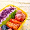 YUH♡ママ's cooksnap of when they made お弁当に♡鶏ささみのベーコン巻き.