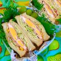 きゃの！！'s cooksnap of when they made ＊簡単美味しい！わんぱくサンド/沼サン＊.