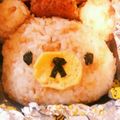 k486y2562's cooksnap of when they made 簡単キャラ弁リラックマ弁当.