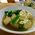 広野のタイタン's cooksnap of when they made ◆戻し不要◆「高野豆腐の卵とじ」.