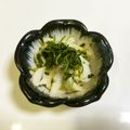 みそゆうき's cooksnap of when they made 三つ葉とかまぼこの辛子醤油.