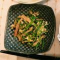かにゃたろう's cooksnap of when they made 時短&節約＊豆苗とベーコンの卵とじソテー.