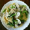 クックZK1PBR☆'s cooksnap of when they made ハマグリとグリーンアスパラのパスタ.